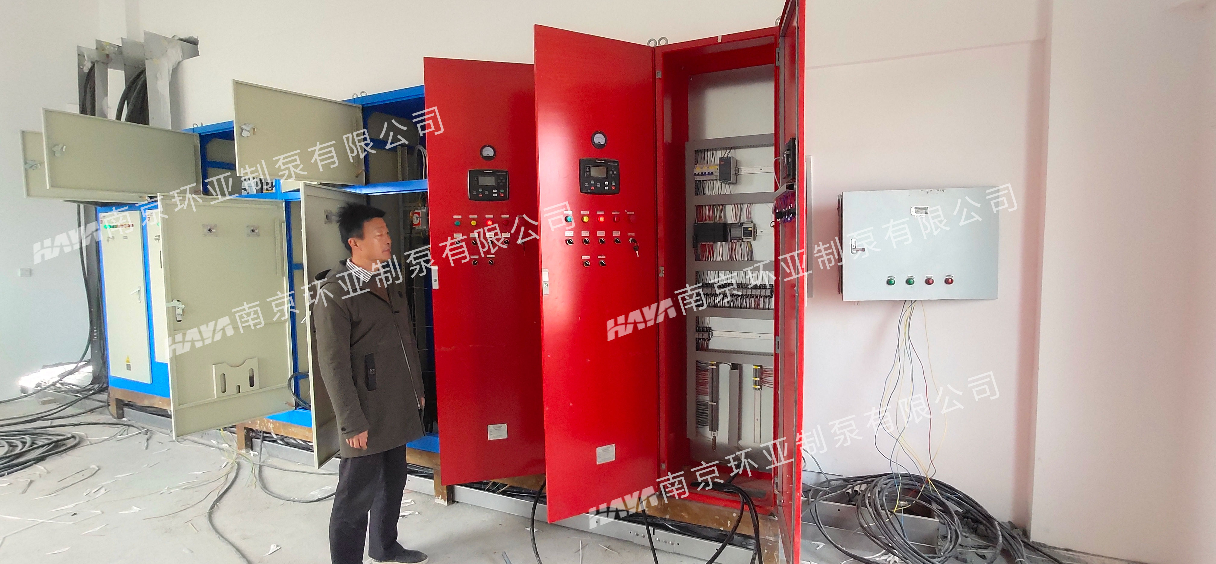 濰坊LNG調(diào)峰儲氣站工程用柴機(jī)油長軸深井消防泵安裝調(diào)試(圖2)